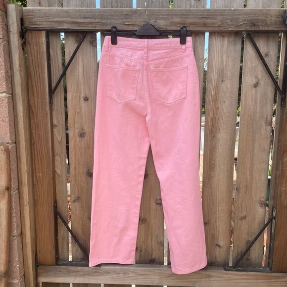 High Waisted Denim Pant Jeans  Size 6 Medium SHEIN Wide Leg - Picture 3 of 8